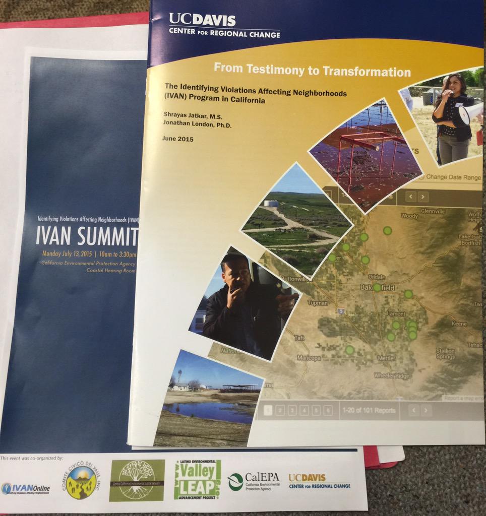 jklondon_ucd's tweet photo. Releasing CRC's new EJ reporting network research @RegionalChange #ivansummit #4environmentaljustice @CaliforniaEPA http://t.co/Pj46xzzyUp