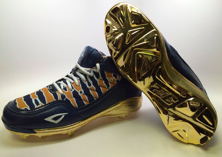 gold plated cleats