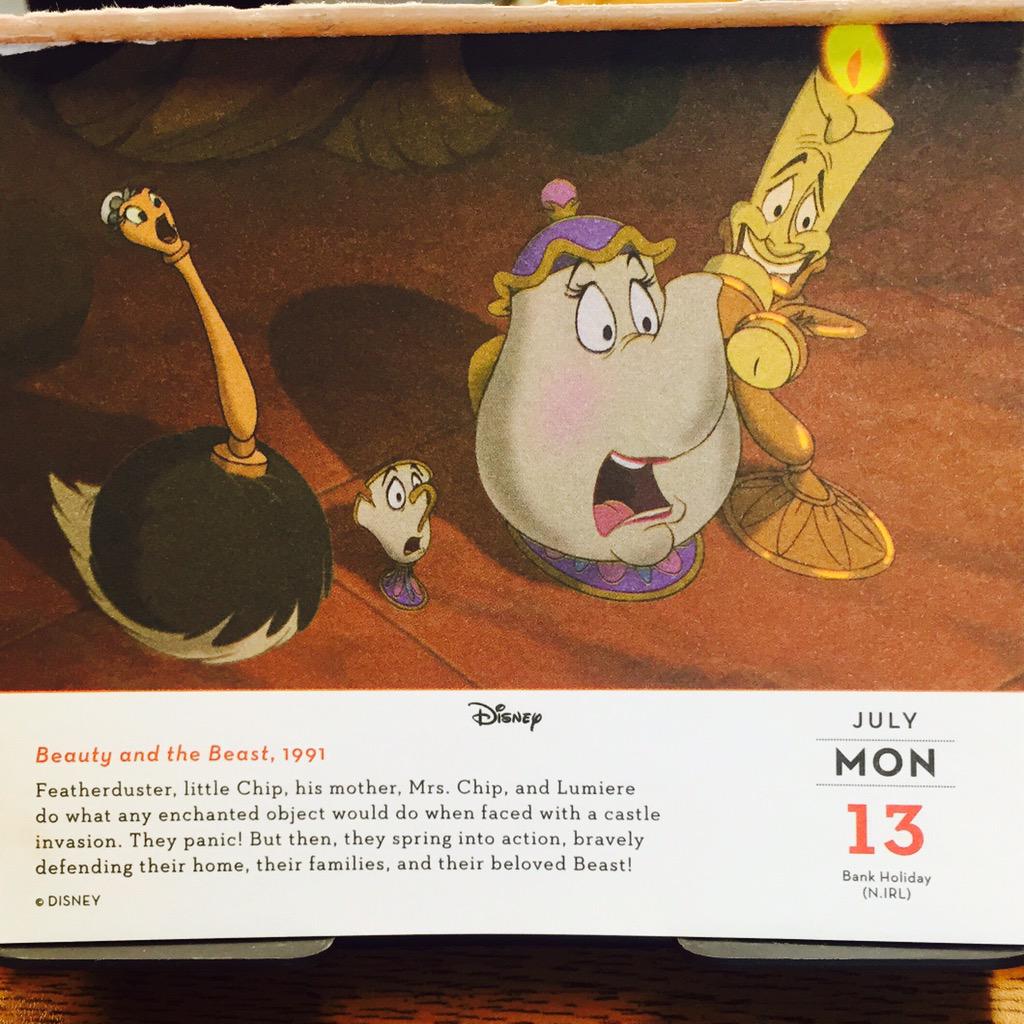 Danielle_Reads's tweet image. Who can figure out what is wrong with the first sentence on my calendar?? #editingfail #Disney #BeautyandtheBeast 😉