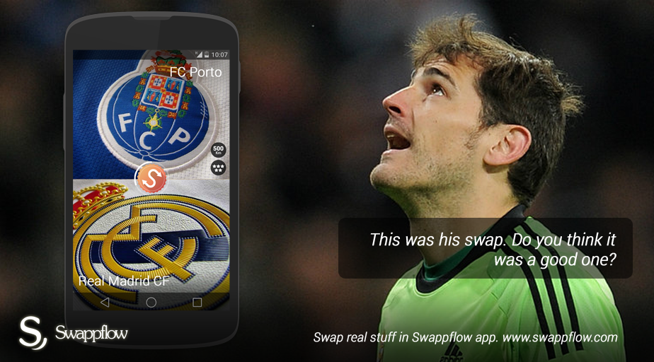 swappflow's tweet image. Was it a good #swap? #IkerCasillas #RealMadrid #FCPorto #swappflow #football #futebol