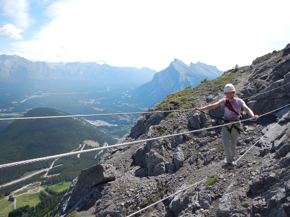 TravelTalesLife's tweet image. Astounding #adventure in the Canadian Rockies @MtNorquay expands #ViaFerrata.  wp.me/p3MDDu-1Ce #Banff