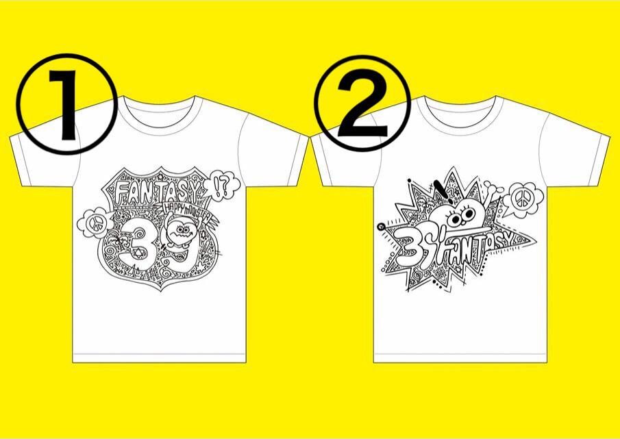 _39Fantasy's tweet photo. 第３弾！！！💘
#39famtasyTシャツ😎🌴

なんとデザイン2種類！
56色＋タイダイ カラー！
文字色は白or黒 サイズは S M L XL

オリジナルな一枚を着て
最強で最高の夏にしてください💓

#拡散希望 #RT http://t.co/nSoTPMLK2O