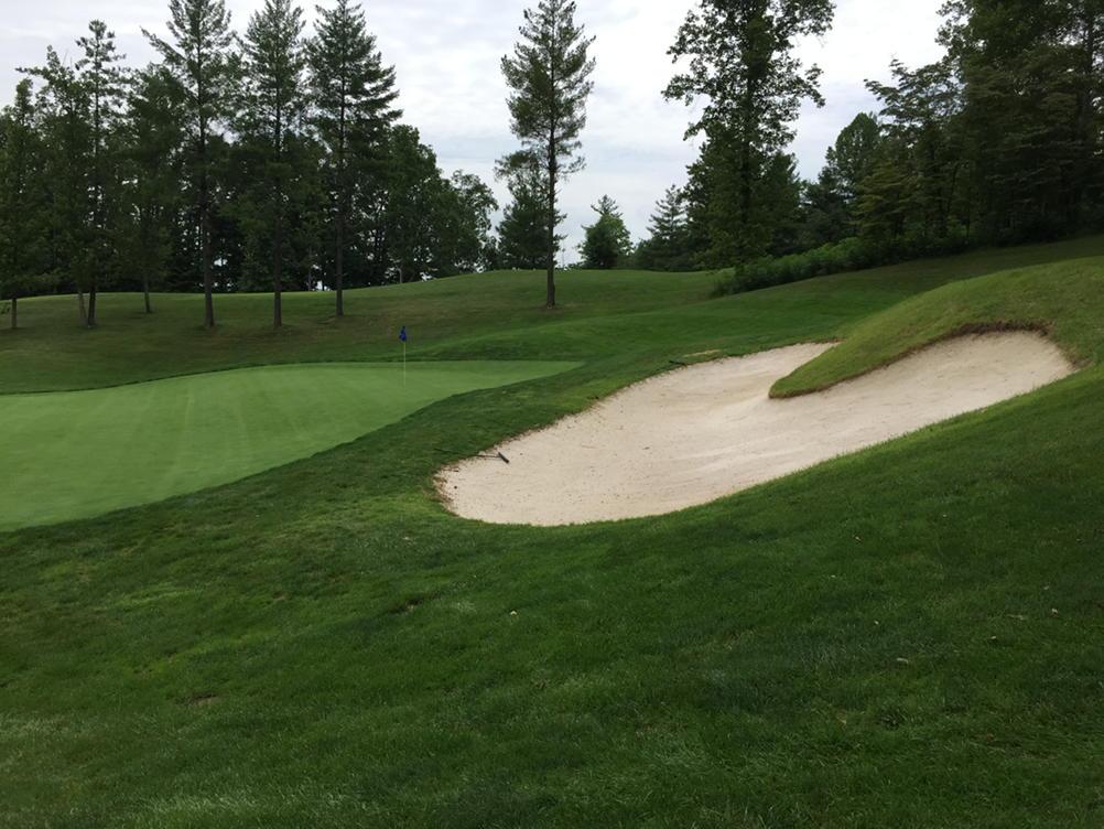 LeefordSimpson's tweet photo. Morning from Dale Hollow @MartyWalden77 10 plus inches of rain @golfarchitect @HarrellsLLC #BillyBunker #Fleet ⛳️ http://t.co/tziwVzYTOo