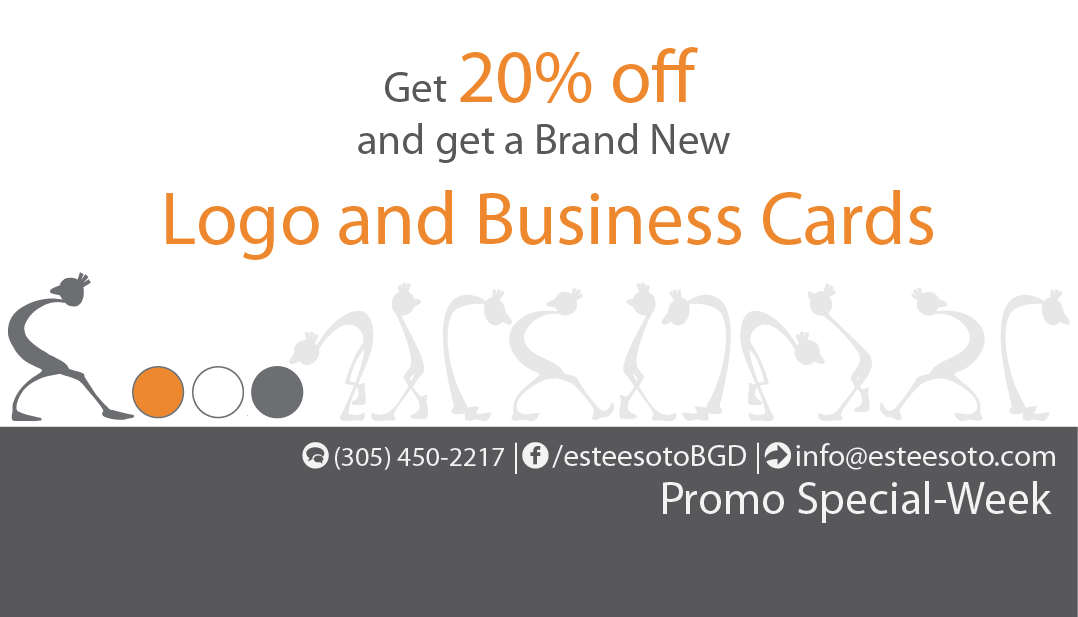 esteesoto's tweet image. Get 20% Off on a Brand New Logo and Business Cards This week only!
#designOffer #LogoOffer #BusinessCards #NewLogo