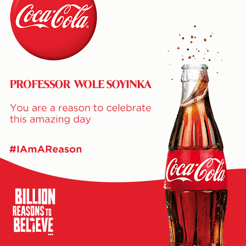 Happy birthday Professor Wole Soyinka. Keep shining! 
