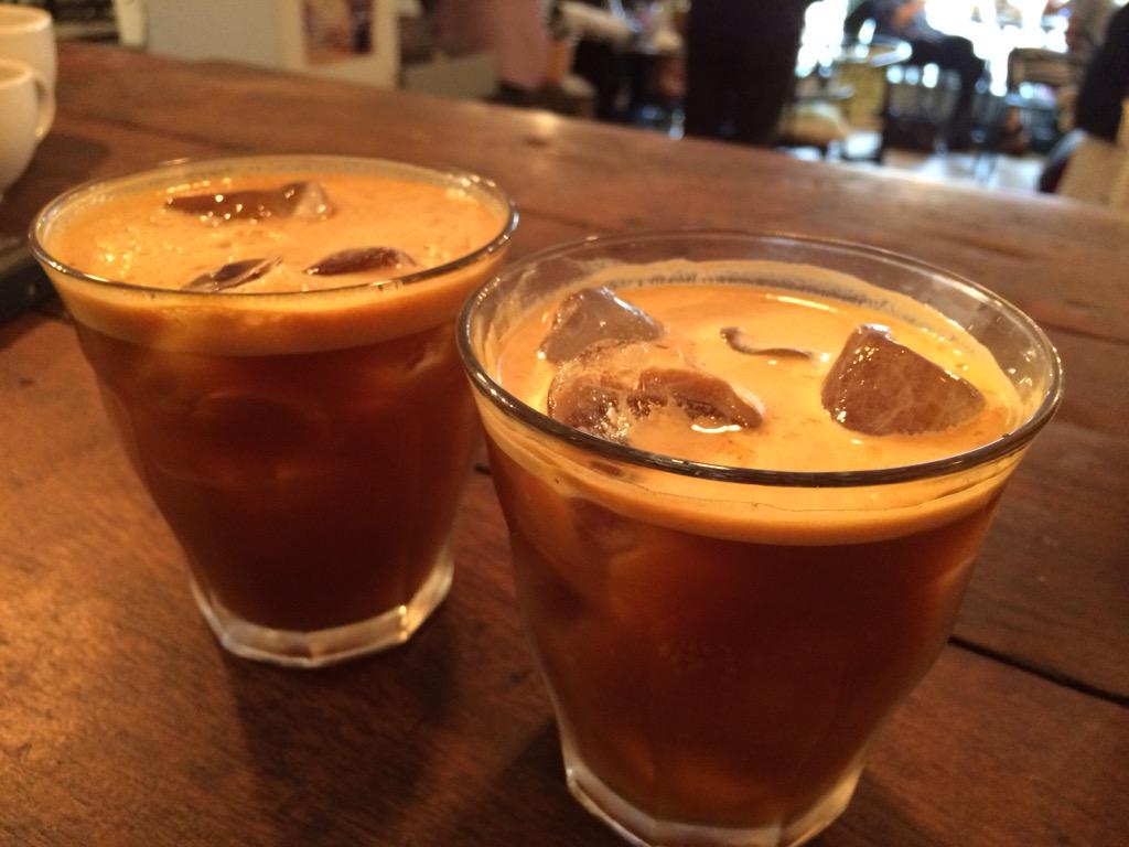Akhi_mych's tweet photo. Experimenting: Espresso Tonic. Refreshing, Citrusy and sweet. Perfect summer coffee drink @CoffeesmithRob http://t.co/pJjoUuQsNB