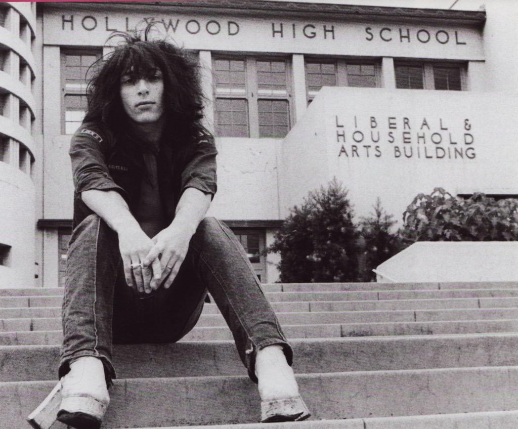 ~Johnny Thunders at Hollywood High School in L.A. by Bob Gruen, 1973~

\"

Happy Birthday You Magnificent Bastard. xx