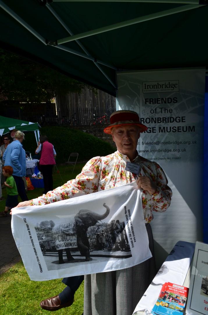 Friends:  The Friends of Ironbridge Museums @blistshill said it was a JUMBO event! (I'll get my coat!)