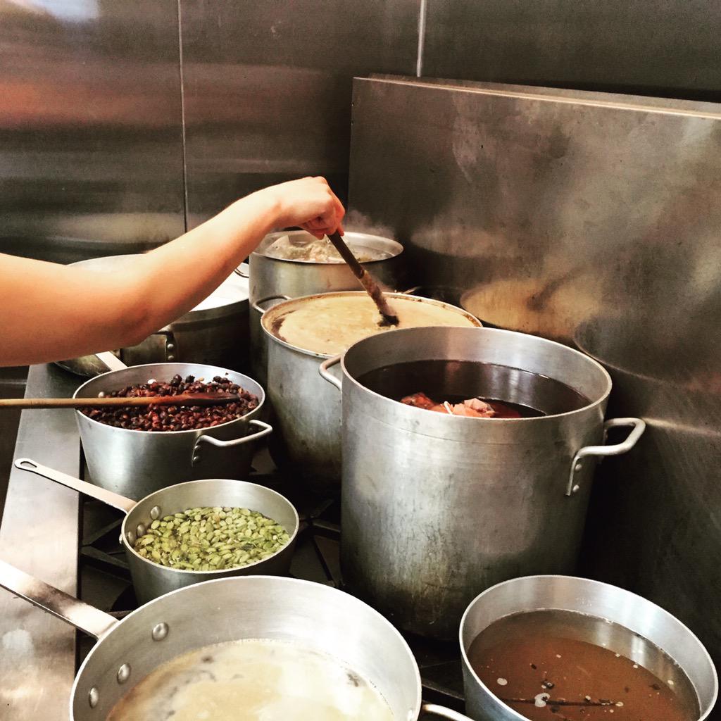 Two more days! Getting ready to serve all the drinks!