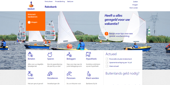 Rabobank's tweet photo. Meer gebruiksgemak en eenvoudiger te bezoeken via mobiel en tablet. Bekijk de nieuwe homepage: http://t.co/4fn48fBxNW http://t.co/CQAEWnjpaq