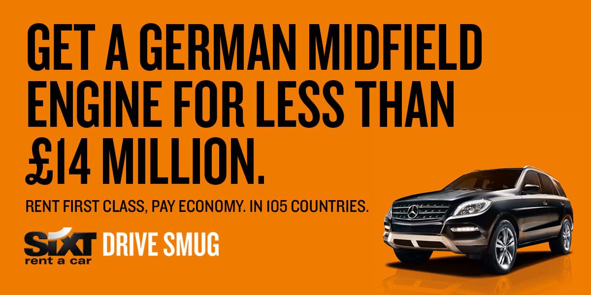 SixtUK's tweet image. #DriveSmug #WelcomeBasti