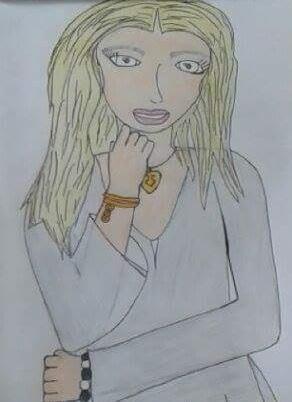 AreFive_'s tweet photo. I have tried to draw Rydel .💘 @officialR5 @ratsotherdog @StormieLynchR5 @rydelR5 @GrumpyDogR5 🙊💜🌼#RydelRYL 🌼💕 http://t.co/dX3dSF7LIj