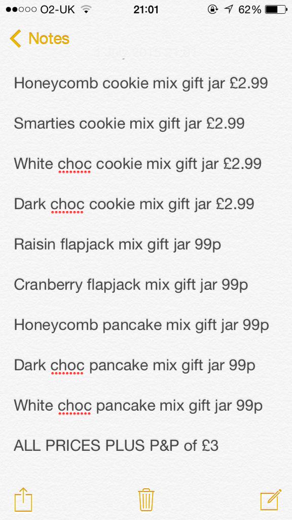 benedictsbakery's tweet photo. @lovetheidea_co sure are! I'm currently having a sale and then I will relaunch my website! X http://t.co/ygVnEdvvY1