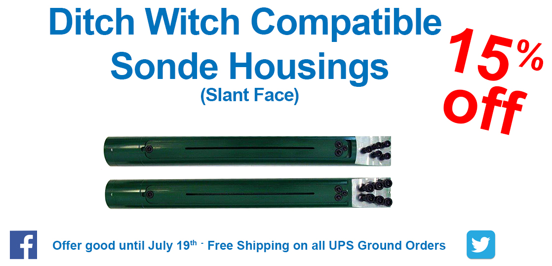 TripleDNJ's tweet photo. 2nd Deal of the Week: 15% OFF Ditch Witch Compatible Sonde Housings (Slant Face): http://t.co/9Do5xd0B2b http://t.co/YpTHi6K4M5