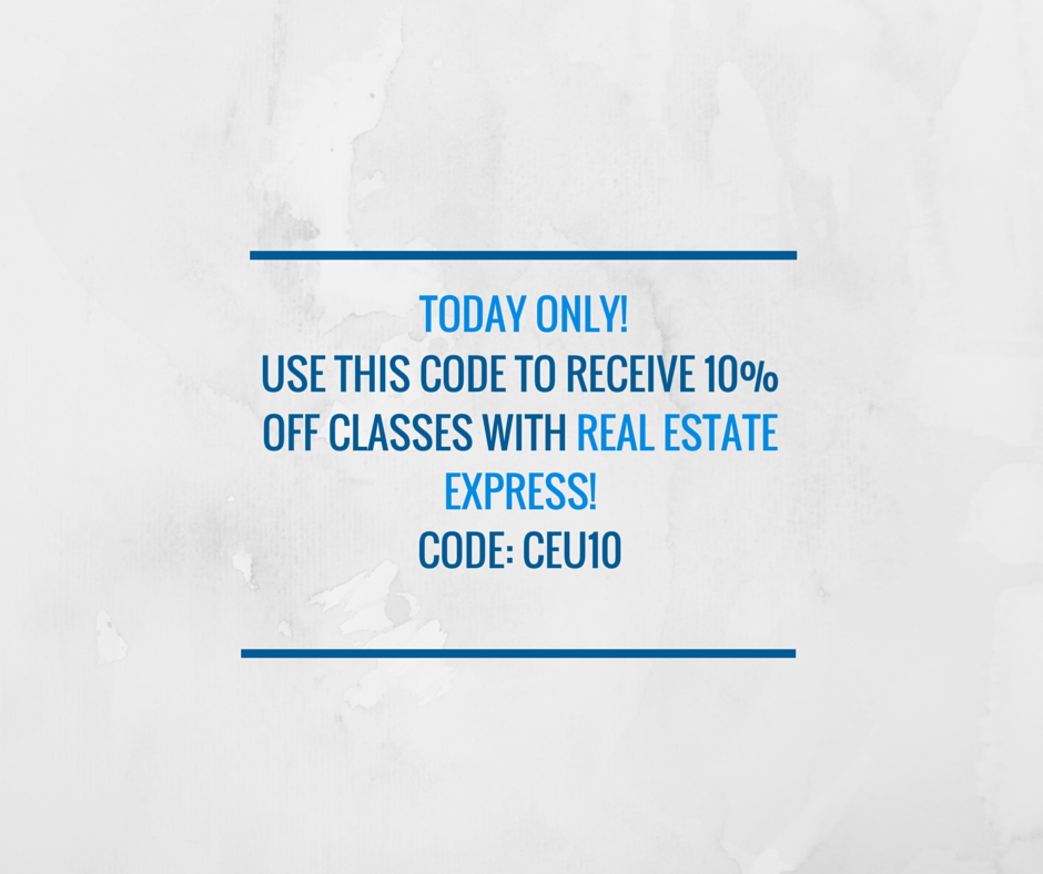 It's a great time to get into Real Estate.