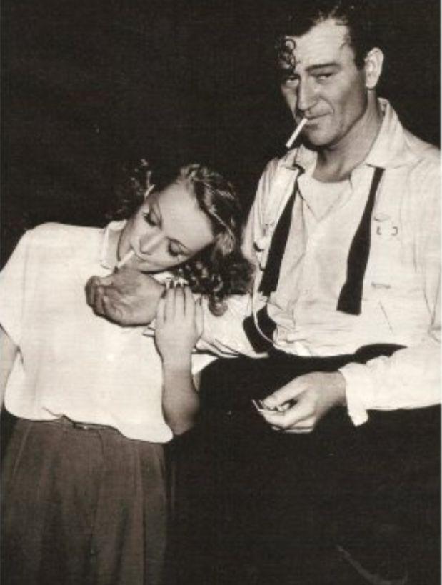 This is What John Wayne and Marlene Dietrich Looked Like  in 1941 