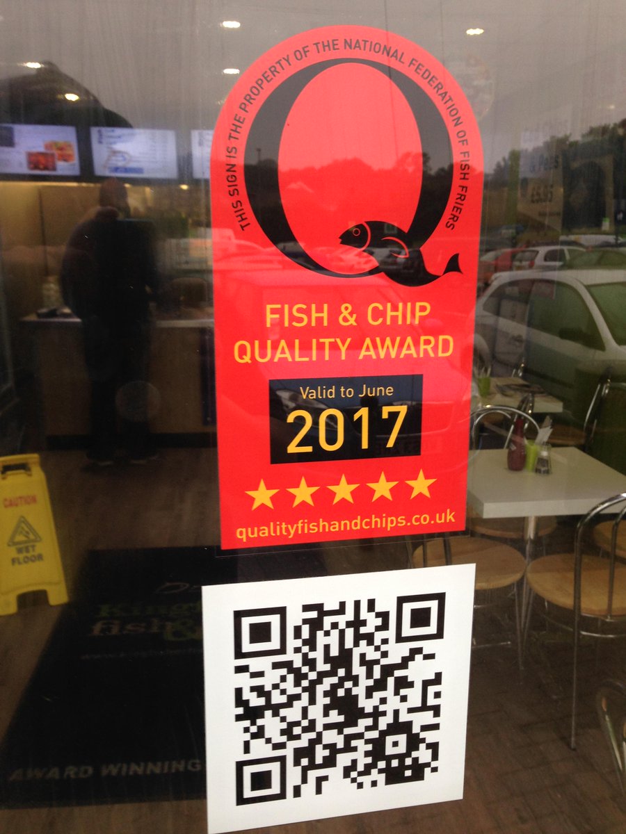 Very Proud of our NFFF Quality Award. Find out more here qualityfishandchips.co.uk  <a href="/NFFFQAwards/">NFFF Quality Award</a> #fishandchips