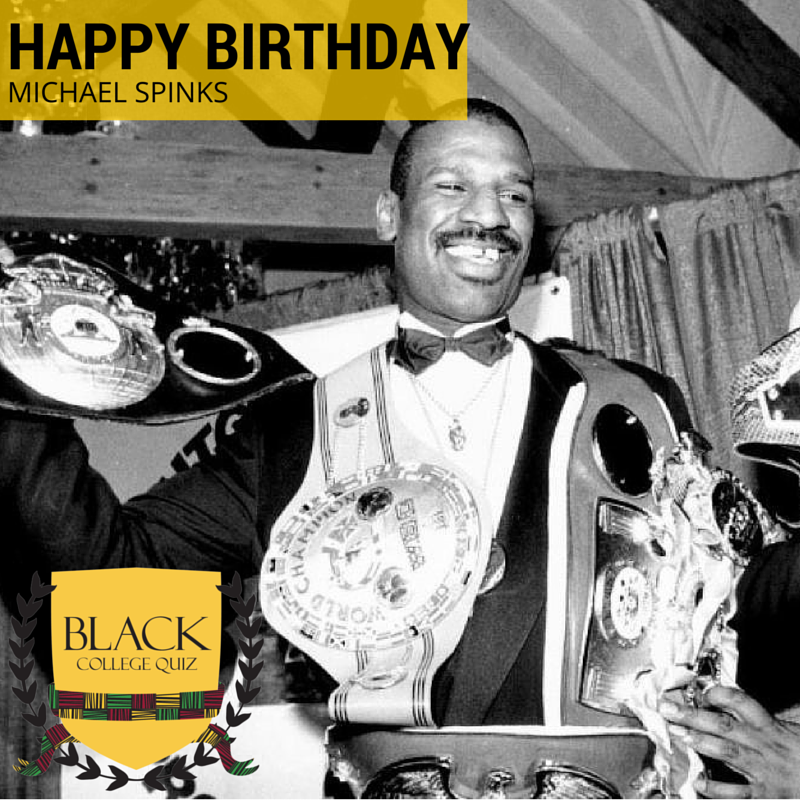 Happy Birthday Michael Spinks! 