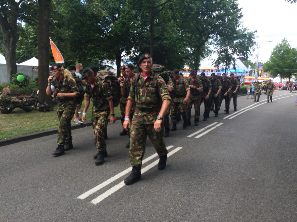 Detachementen natres pakken 2e en 3e prijs bij #vierdaagse #nijmegen Zie onze FB.