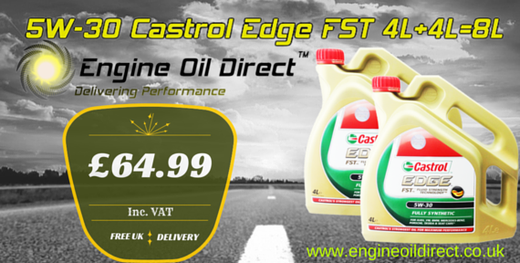 engineoildirect's tweet photo. 5W-30 Castrol Edge FST 4L+4L=8L,£64.99
http://t.co/jZ4X8oX4Ve http://t.co/sMfjvlVG0J