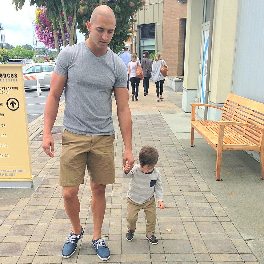 boat shoes with khakis