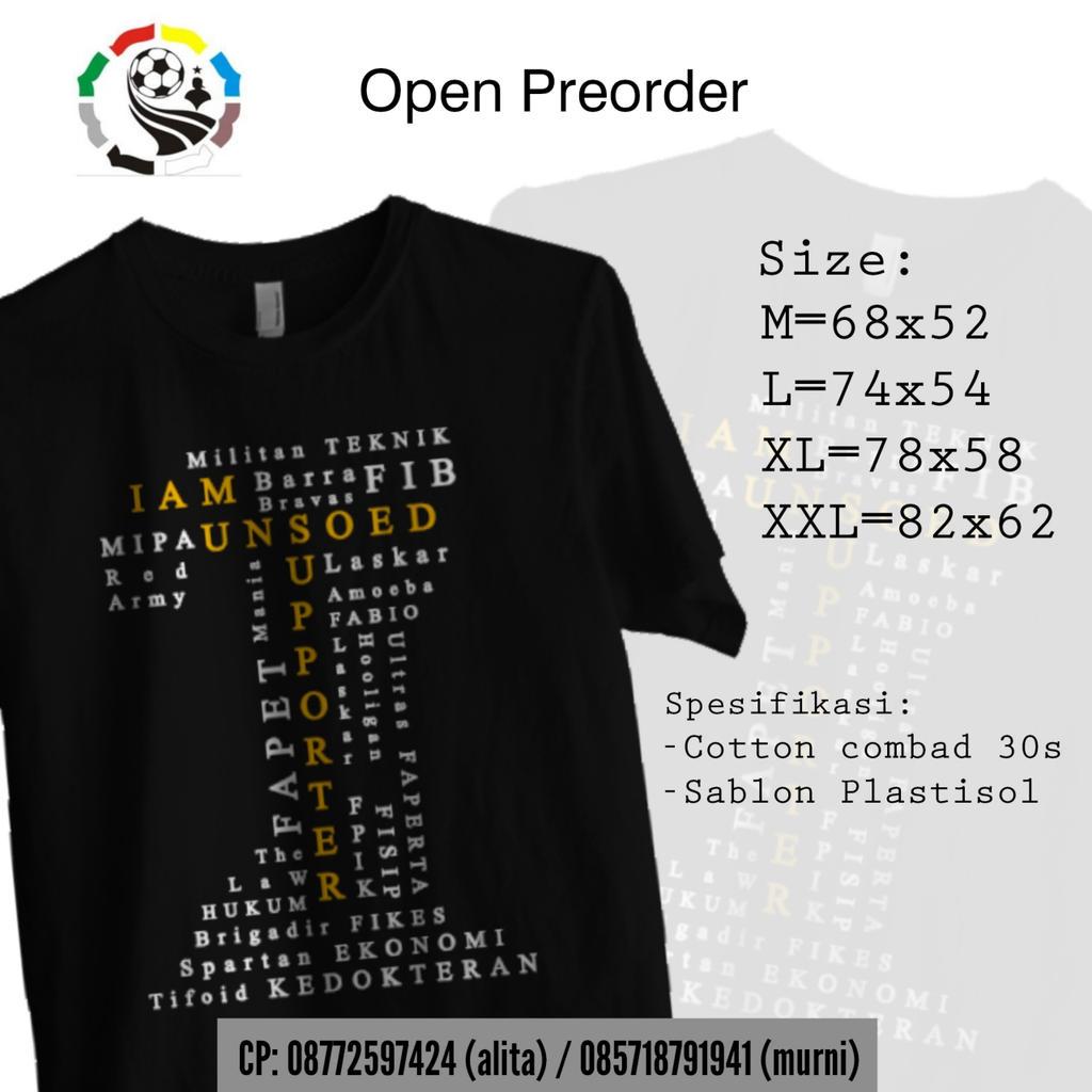 UFC_UNSOED's tweet photo. Open pre order tshirt "im unsoed supporter" idr 70.000 cp aldy : 082138639648 @futsaltekun @FUMAunsoed @FutsalFikes http://t.co/Jecug4l6Yj