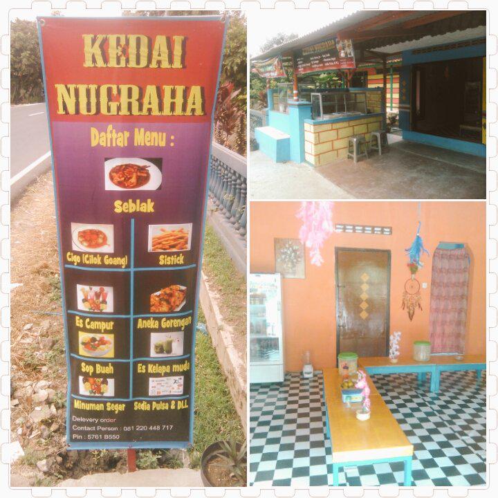 OnyMalik7's tweet photo. Yukk mampir di "Kedai Nugraha"
jln. Pangandaran 
kec. Padaherang 
tepatnya di Desa. Kedungwuluh :) http://t.co/5I8j5xm2U4