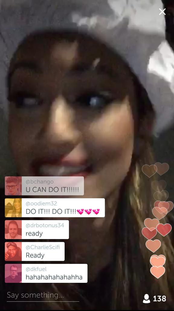 Toscanopessoa's tweet photo. @Tasmin shower cap scream. http://t.co/ovk6yqdwRm