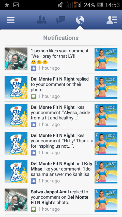 iheartly2's tweet photo. Miss ko na kasi si idol at dahil sa answers nya, feeling ko nakasama ko sya!! TYSM @AlyssaValdez2 😘 @fitnright http://t.co/n9HM9aOqz3