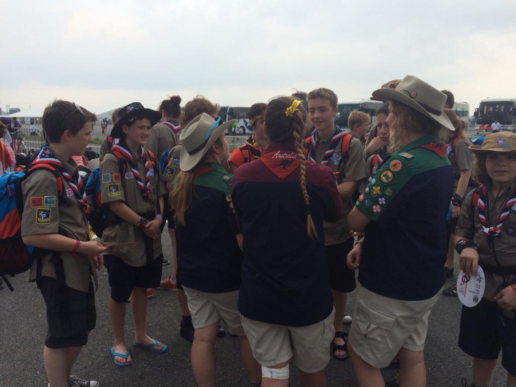 Making friends already #2015wsj #japan2015 #Australia