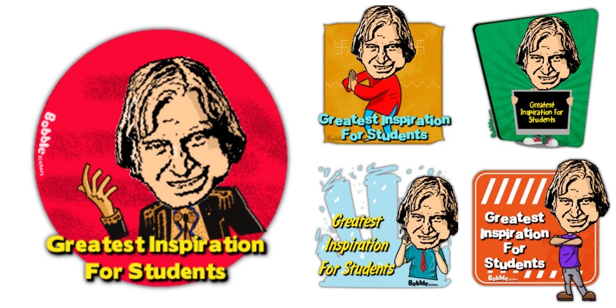 maggi_soni's tweet photo. #KalamSir My Heart BleedsForThe Great Visionary. A Tribute To Dr.@APJAbdulKalam @BobbleApp Try http://t.co/hwX0SPUxxy http://t.co/JWCLdBzHup