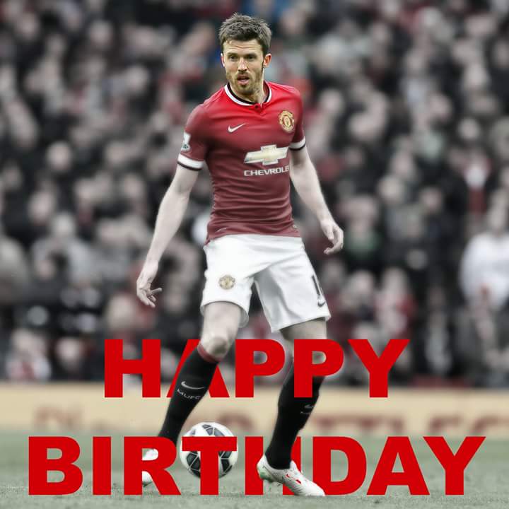 Happy Birthday Michael Carrick 