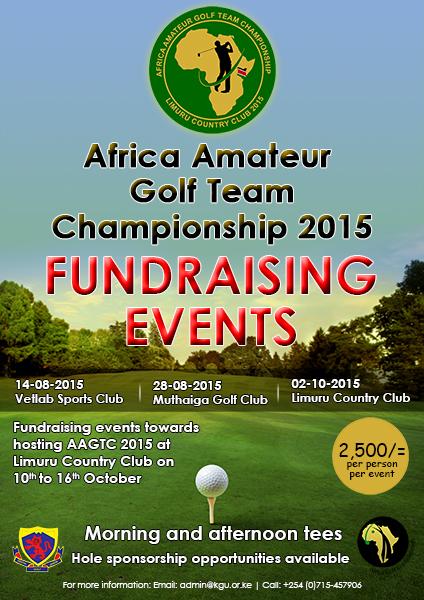 KenyaGolfUnion's tweet photo. Kenya to host the Africa Amateur Golf Team Championship on 11th -16th October.Fundraising to held in various clubs. http://t.co/xseQCA3jhc