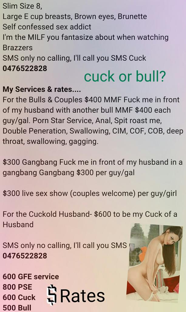 #melbourne #escorts #cuckold #cuck #bull #cuckoldry