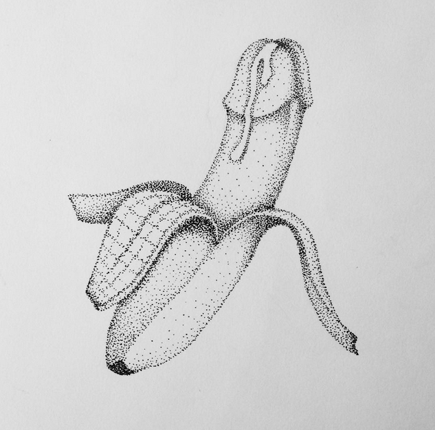 Drew this from memory #cadeque #pointillism #drawing #stippling #illustration #mood #ooze #banana http://t<a href="/tag/cadeque"class="tags">#cadeque</a><a href="/tag/pointillism"class="tags">#pointillism</a><a href="/tag/drawing"class="tags">#drawing</a><a href="/tag/mood"class="tags"><span>#mood</span></a><a href="/tag/banana"class="tags"><span>#banana</span></a><a href="/tag/illustration"class="tags"><span>#illustration</span></a><a href="/tag/stippling"class="tags"><span>#stippling</span></a><a href="/tag/ooze"class="tags"><span>#ooze</span></a>