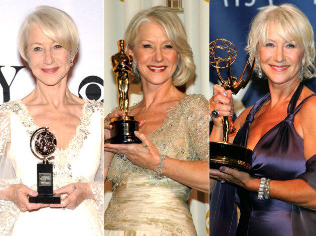Happy 70th birthday to Helen Mirren DBE! She is one of the few recipients of the Oscar, Tony AND Emmy. 