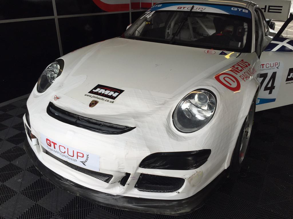 JMHAuto's tweet photo. @GTCUP all rebuilt #tanktape http://t.co/idPSNi6EtB