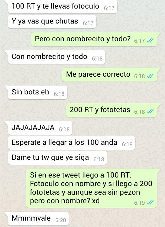 Vitalisioo's tweet photo. RT Y FOLLOW, SI LLEGAMOS A LOS 200 ENTRAS EN EL SORTEO DE 200K, Y SI LLEGAMOS A LOS 100, PUES 100K ME LA JUEGO. http://t.co/9Bh4f33TqI