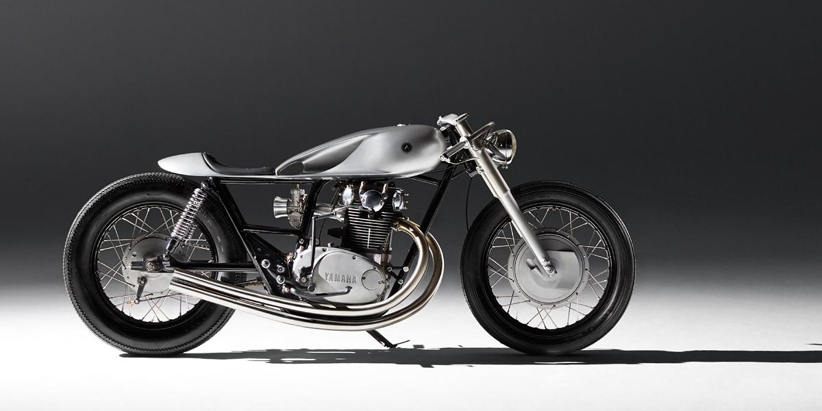 BikeEXIF's tweet photo. An incredible Yamaha XS650 custom from the Auto Fabrica workshop http://t.co/mji2FrjvAz Can motorcycles be art? http://t.co/PJNIVUKPd6