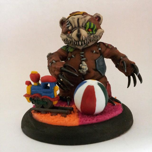 CalabozoCriollo's tweet photo. Miss Ery! #Neverborn #TeddyBear #Promo #Wyrd #Venezuela #Warmongers #WeDoPaint #Horror #Propaints #Likes http://t.co/AnNqYvn3nt