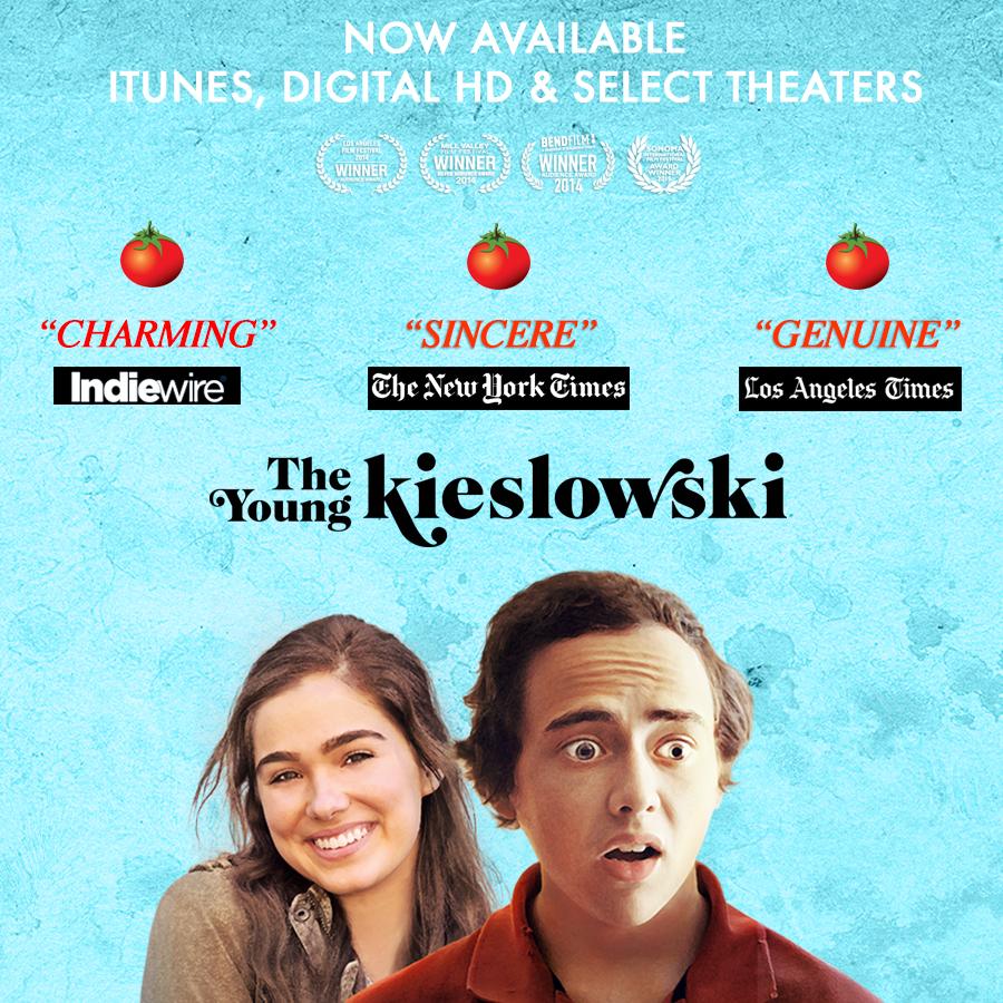 TYKmovie's tweet photo. The reviews are in! #TheYoungKieslowski is loved nationwide! http://t.co/5ymVcSsUHC