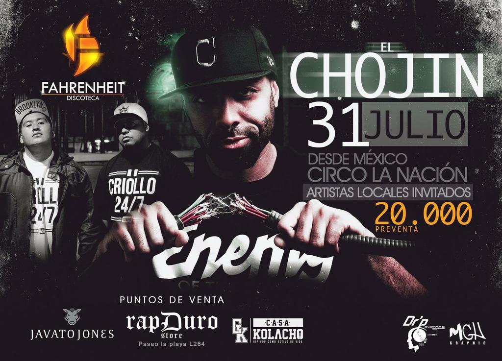 joseTrujillo94's tweet image. 31 DE JULIO @ElChojin_net  EN MEDELLIN, DISCOTECA FAHRENHEIT, DE VENTA EN #JAVATOJONES #RAPDUROSTORE  #CASAKOLACHO
