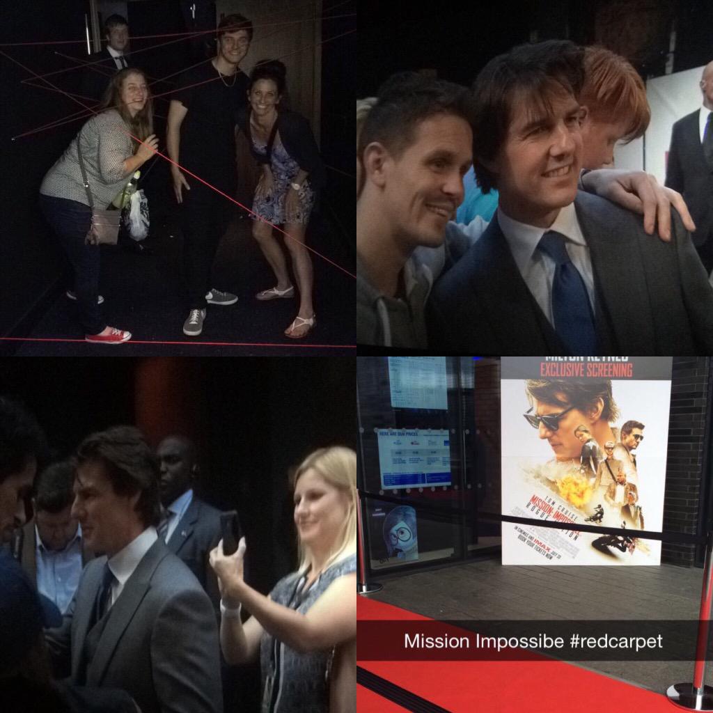 Larawadey's tweet image. #missionimpossible #odeonIMAX #exclusivescreening #tomcruise 🎬