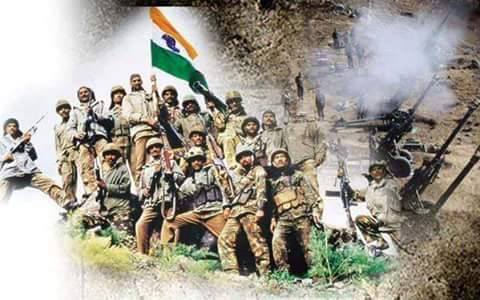 कारगिल विजय दिवस के मौके पर माँ भारती के वीर सपूतो को सत सत नमन#KargilVijayDiwas