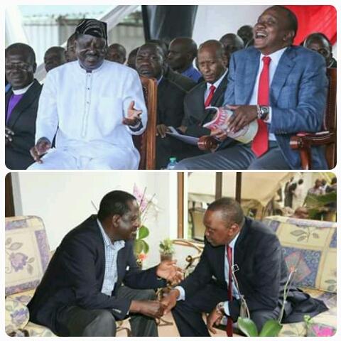 Apuot's tweet photo. @AmamaMbabazi as Museveni torments u &amp; Besigye this is the way Kenyatta handles his opposition. Tell M7 to grow up http://t.co/Z9Mz2aEWrY