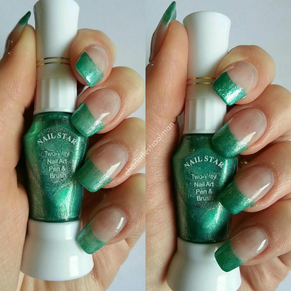 bbeautybychar's tweet image. Color 37.
Nail Star - Two Way Nail Art Pen &amp;amp; Brush
#green #nailart #nailstar #twowaynailartpenandbrush #twoway
