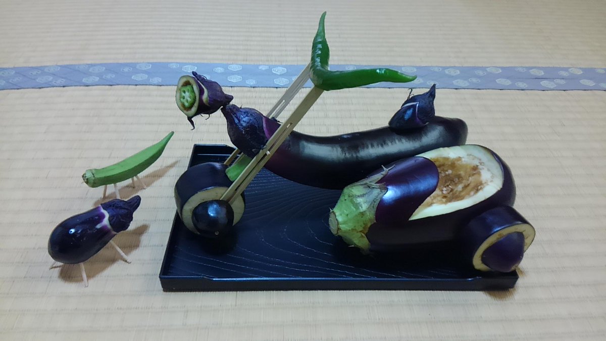 亡くなった大切な人に愛を込めて作った 精霊馬 がファンキーでカッコよすぎる Togetter