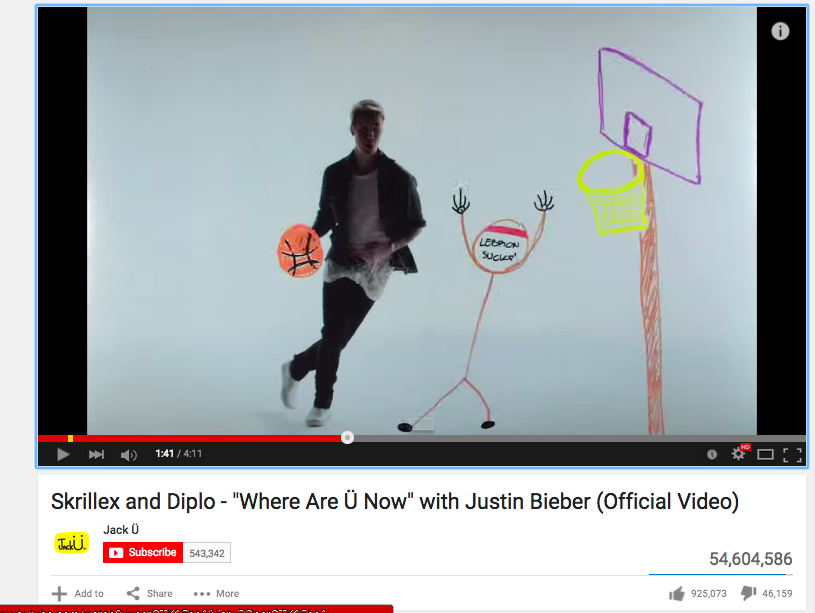 RadicalPlayz18's tweet photo. @KingJames Found this on the song http://t.co/2tErhHkPaa