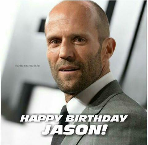 Happy birthday Jason statham   