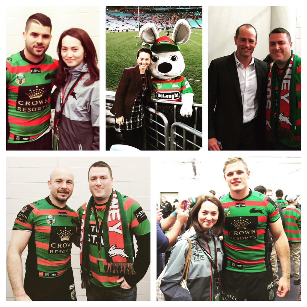 GoRabbitohs's tweet photo. Wow what a great night and a great win. Such a privilege and a honour to meet @MarioFenech . http://t.co/JhaxJMlEUk